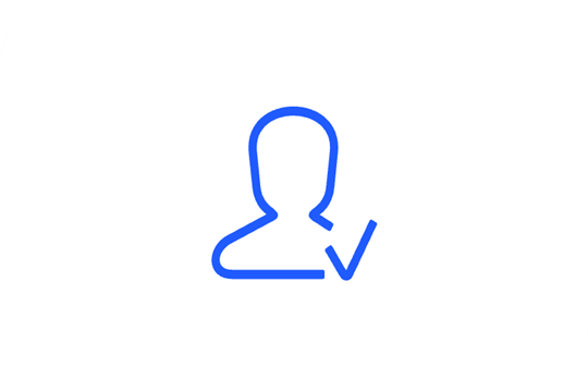 Icon of a person profile