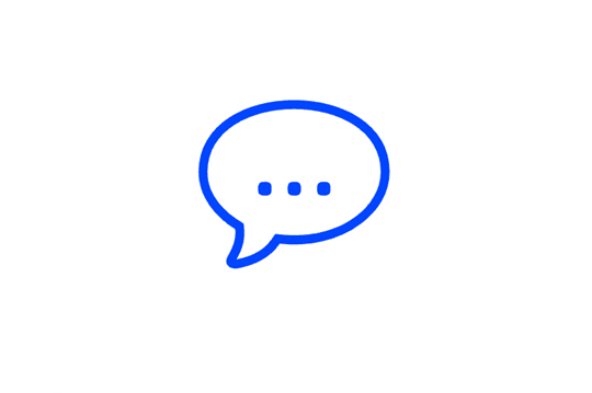 Icon of a dialogue