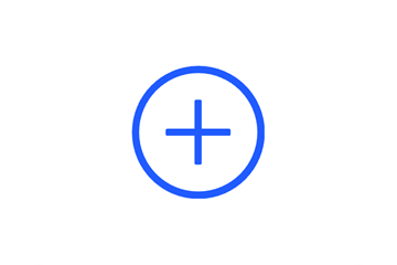 Icon of a plus symbol