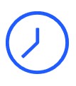 Icon of a clock