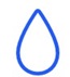 Symbol eines Tropfens