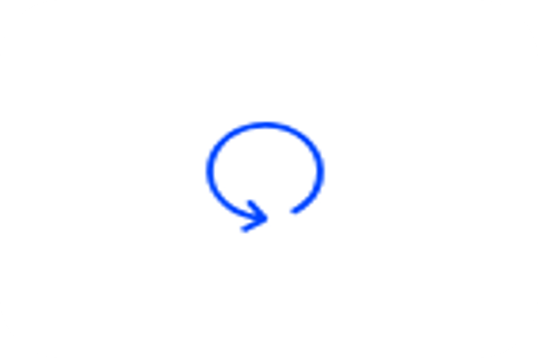 icon of arrow in circle