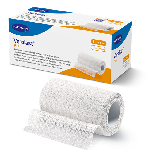 Packshot Varolast Plus mit Produktabbildung davor