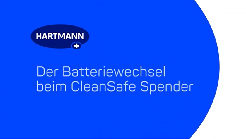 Video Vorschaubild CleanSafe Batteriewechsel