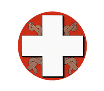 V roce 1906 se mění logo Paul Hartmann. Tvoří jej dominantní bílý kříž, který je umístěný na zkřížených Eskulapových holích.