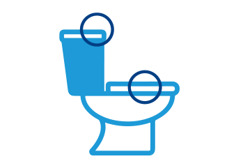 Mach mit!  Icon Toilette