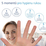 Kliknite a stiahnite si plagát: 5 situácií podľa WHO, kedy je nevyhnutné vykonať hygienickú dezinfekciu rúk