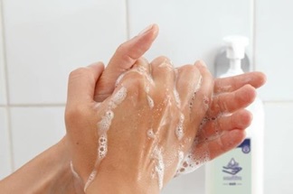 Použite tekutého mydla predstavuje neoddeliteľnú súčasť  nášho unikátneho Evolučného konceptu hygieny rúk
