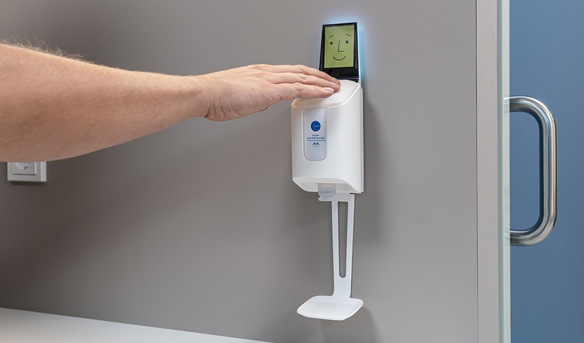 The innovative KARMIN disinfectant dispenser by TU Braunschweig