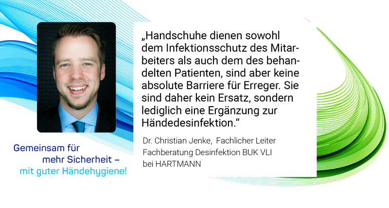 Dr. Christian Jenke, HARTMANN zu Handschuhe