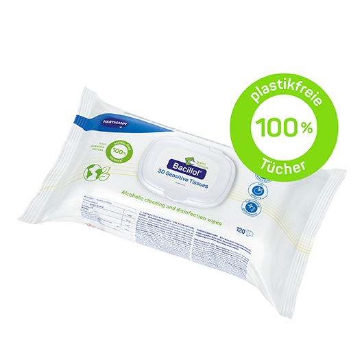 Bacillol 30 Sensitive Green tissues