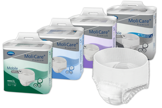 MoliCare® Premium Mobile - Licht tot zwaar urineverlies (voor mannen en vrouwen)