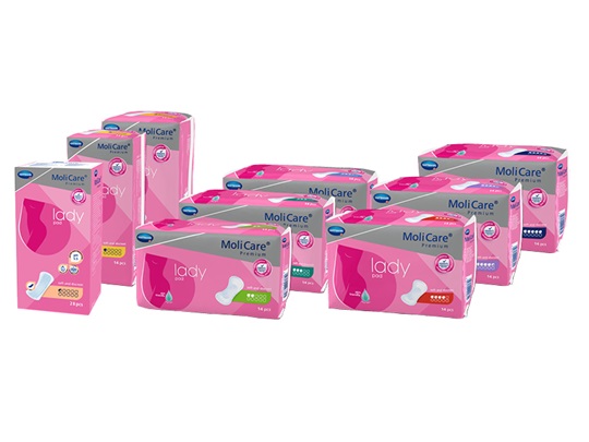 MoliCare Premium Lady Pads – Licht tot matig urineverlies