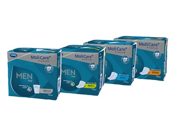 MoliCare Premium Men Pads - Licht tot matig urineverlies