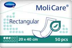 MoliCare® Rectangular 3 Drops 20x40cm