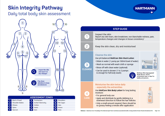 Skin integrity pathway chart