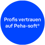 Peha-soft Button blau