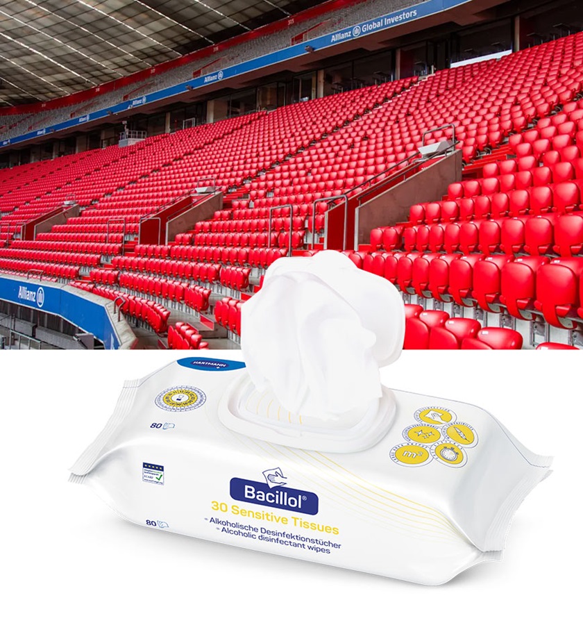 Bacillol 30 Sensitive - Hygienekonzept der Allianz Arena