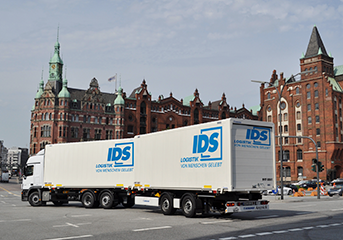 Logistik neu denken - IDS LKW in Hamburg