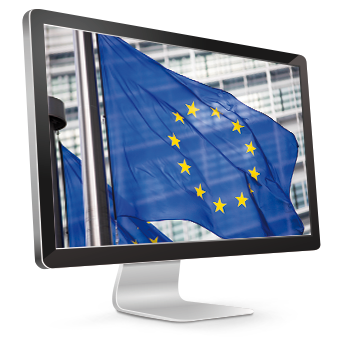 Monitor  Europafahne