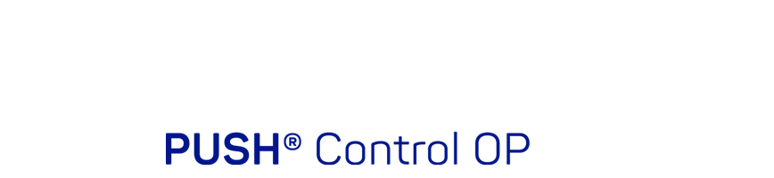 PUSH CONTROL op Logo