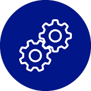 blauer Icon Service und Support
