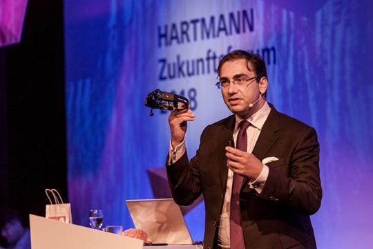 Sven Gábor Jánszky beim HARTMANN Zukunftsforum 2018