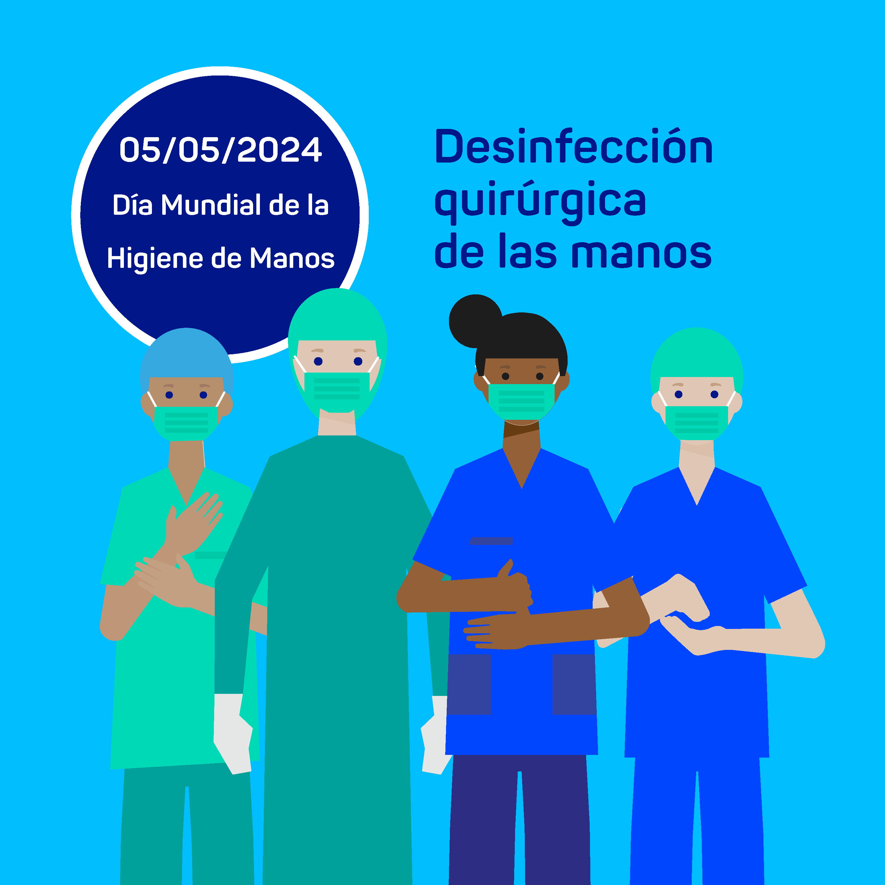 Día Mundial de la Higiene de Manos el 5.5.2024
