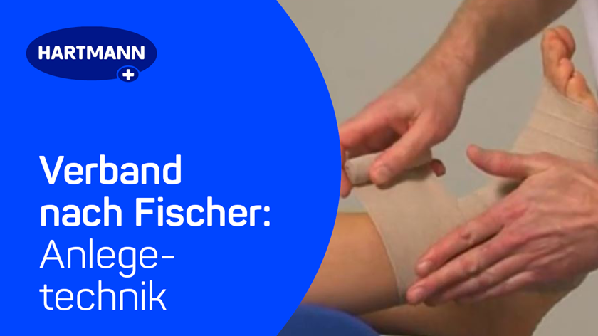 Video "Verband nach Fischer: Anlegetechnik"
