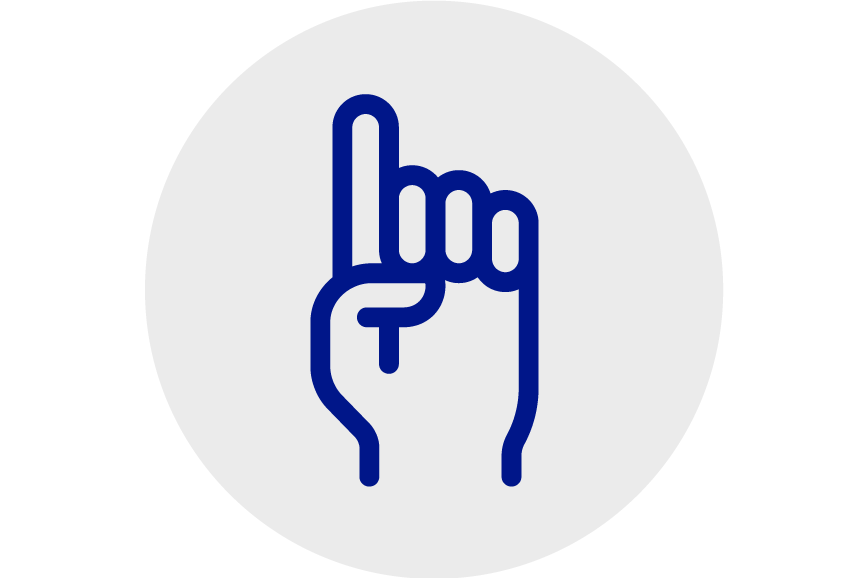 Illustration Hand Pointer Good to Know