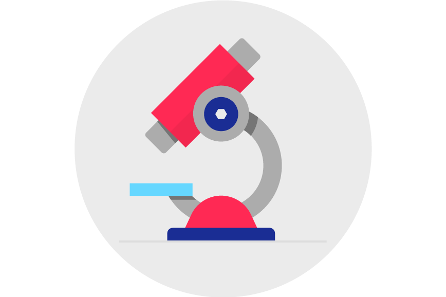 Illustration Microscope