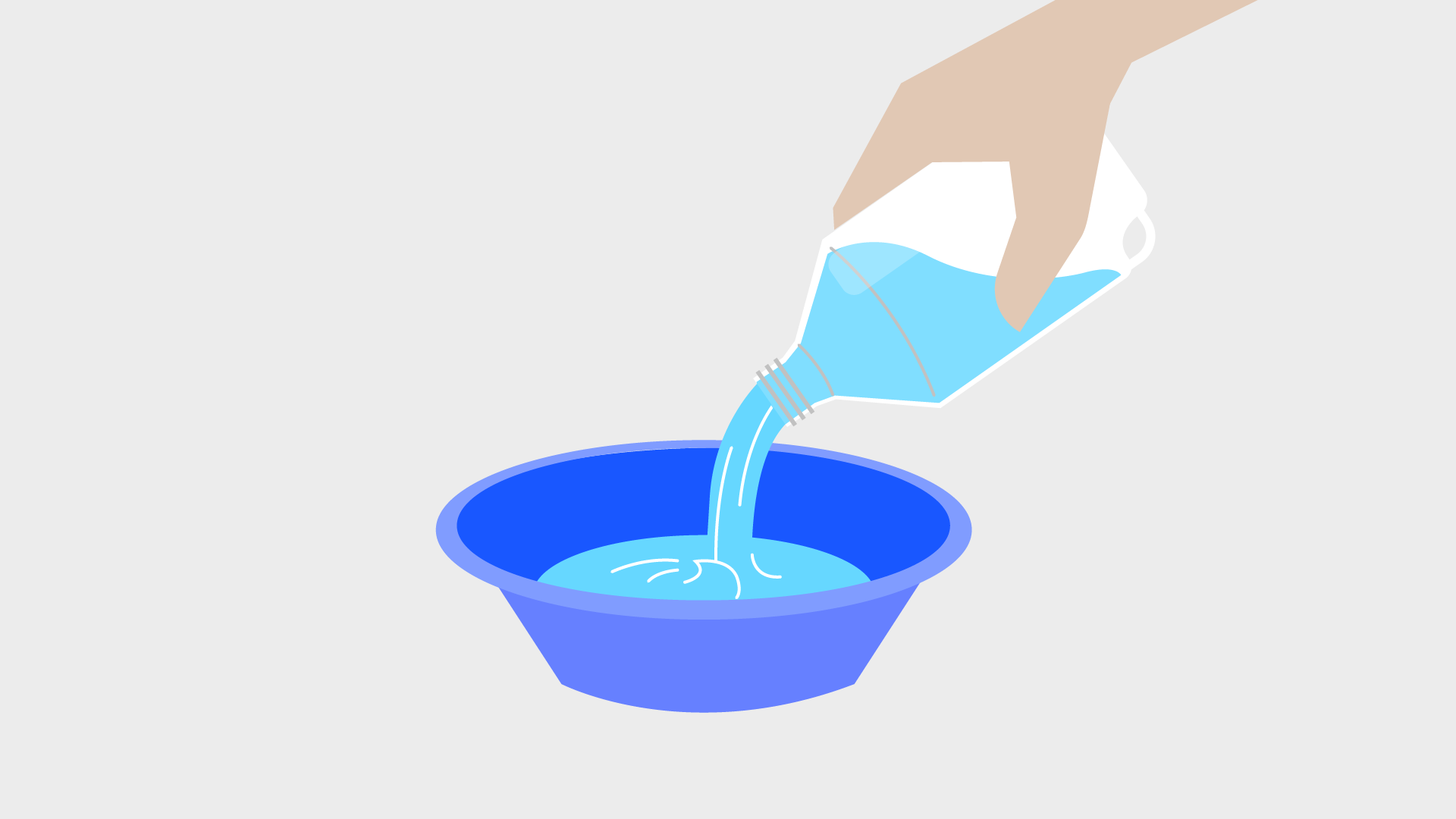 Illustration of surgical irrigation