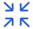 Icon with four blue arrows pointing to the center, forming a white medical cross