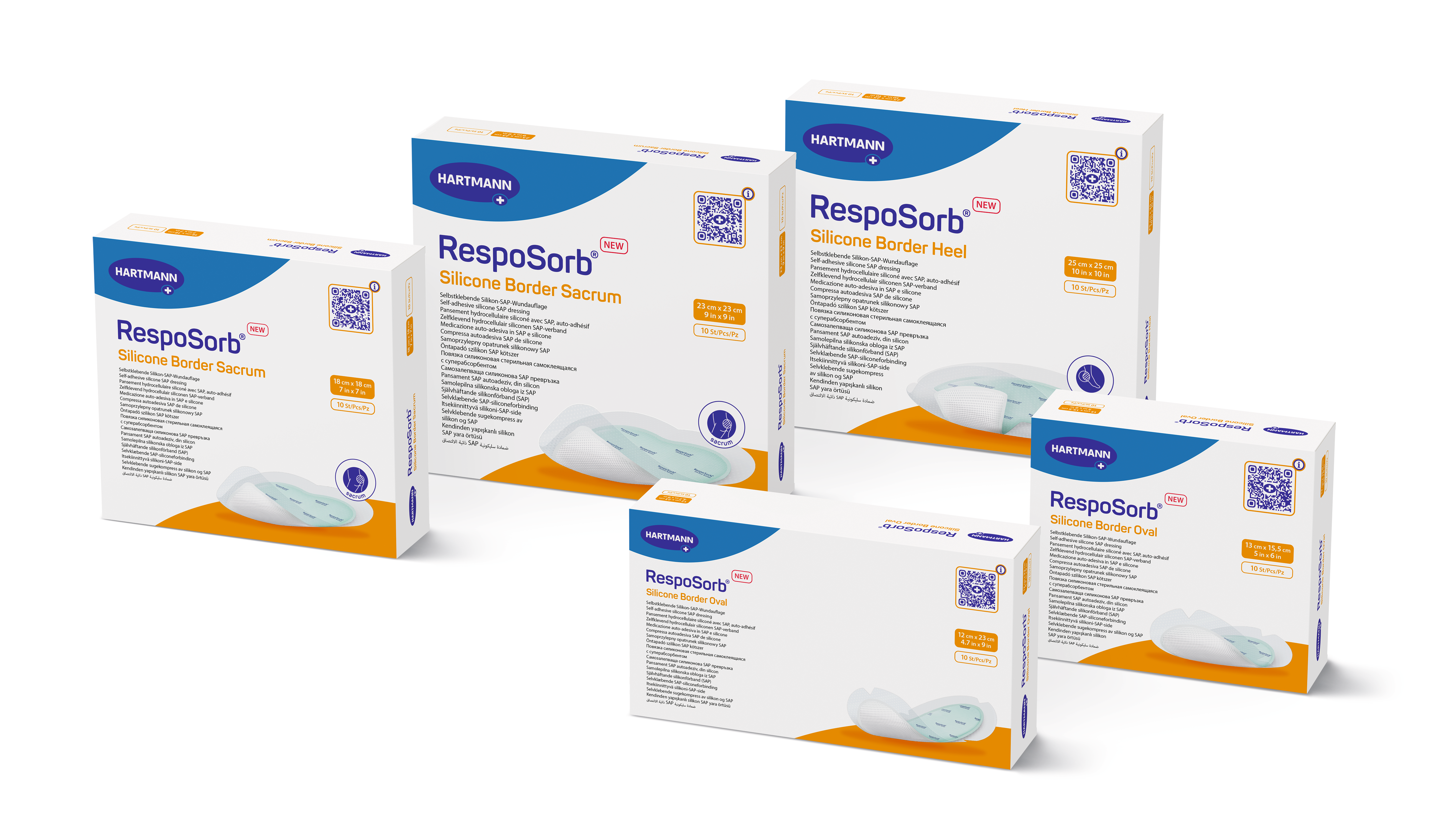RespoSorb® Silicone Border | Exudate Management